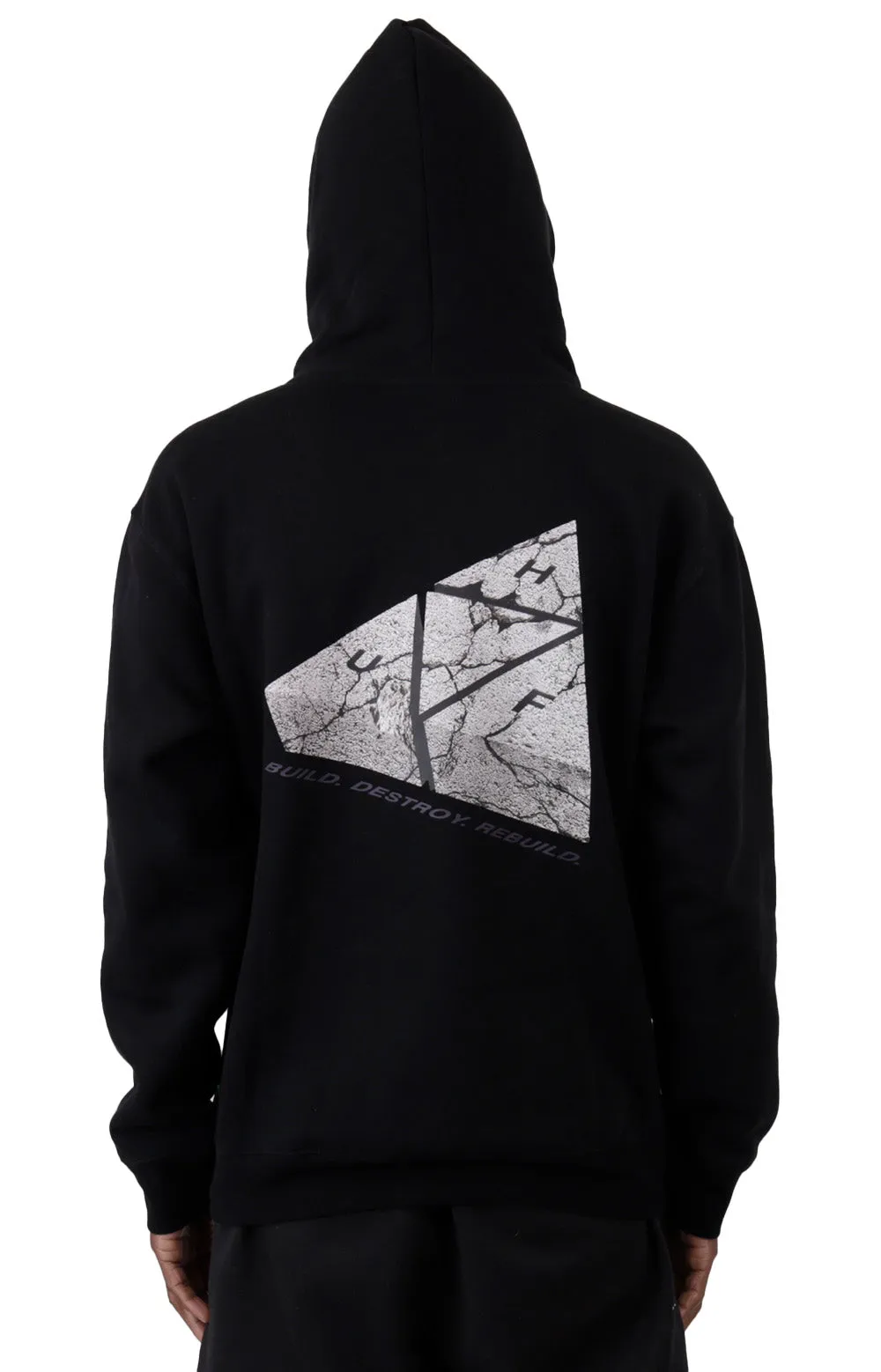 HUF Withstand TT Black Pullover Hoodie