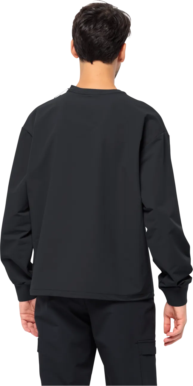 Jack Wolfskin Men&#x27;s Wandermood Pullover Black | Buy Jack Wolfskin Men&#x27;s Wandermood Pullover Black here | Outnorth