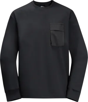 Jack Wolfskin Men&#x27;s Wandermood Pullover Black | Buy Jack Wolfskin Men&#x27;s Wandermood Pullover Black here | Outnorth