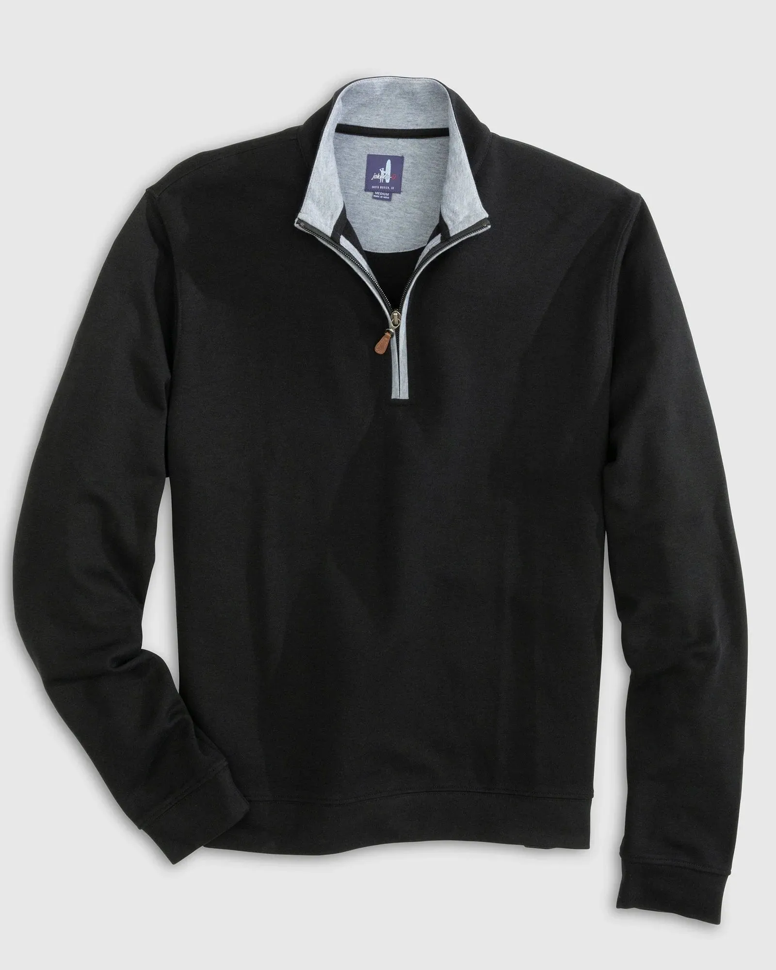 Johnnie-O Sully 1/4 Zip Pullover Black