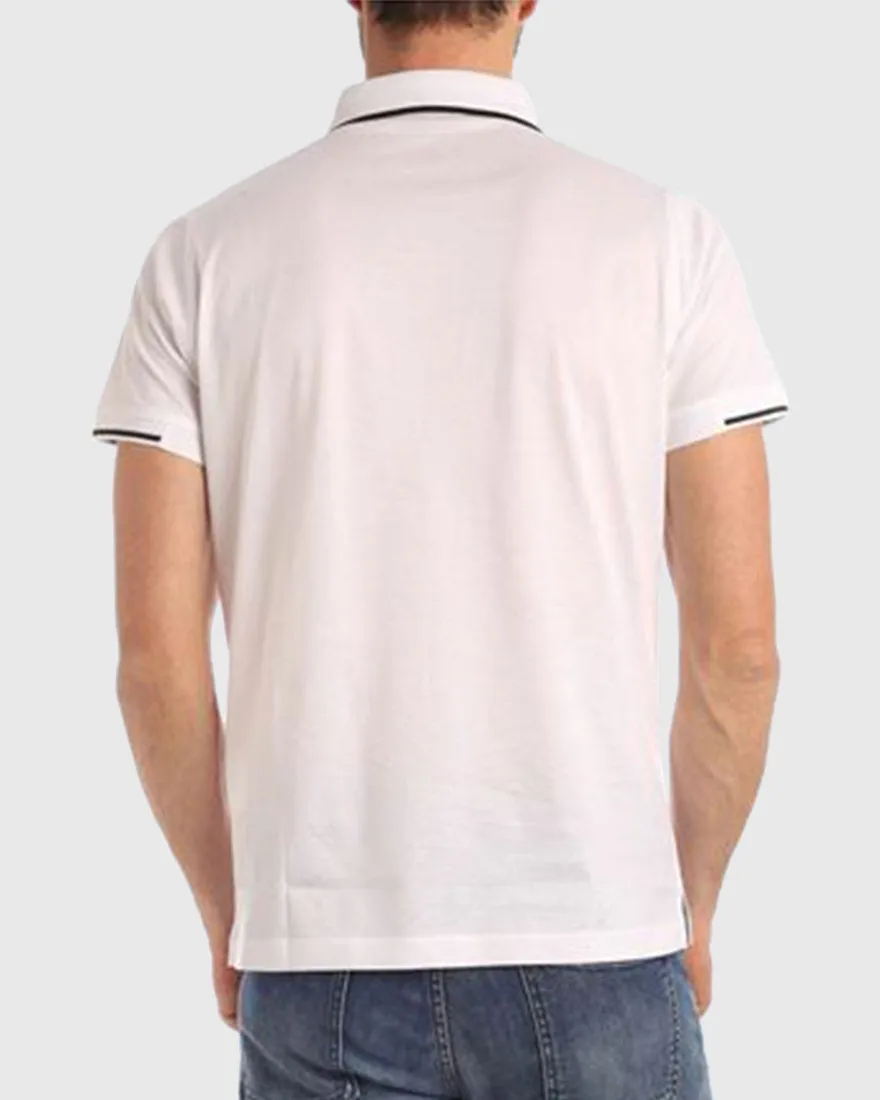 KARL LAGERFELD 755001 SS WHITE POLO