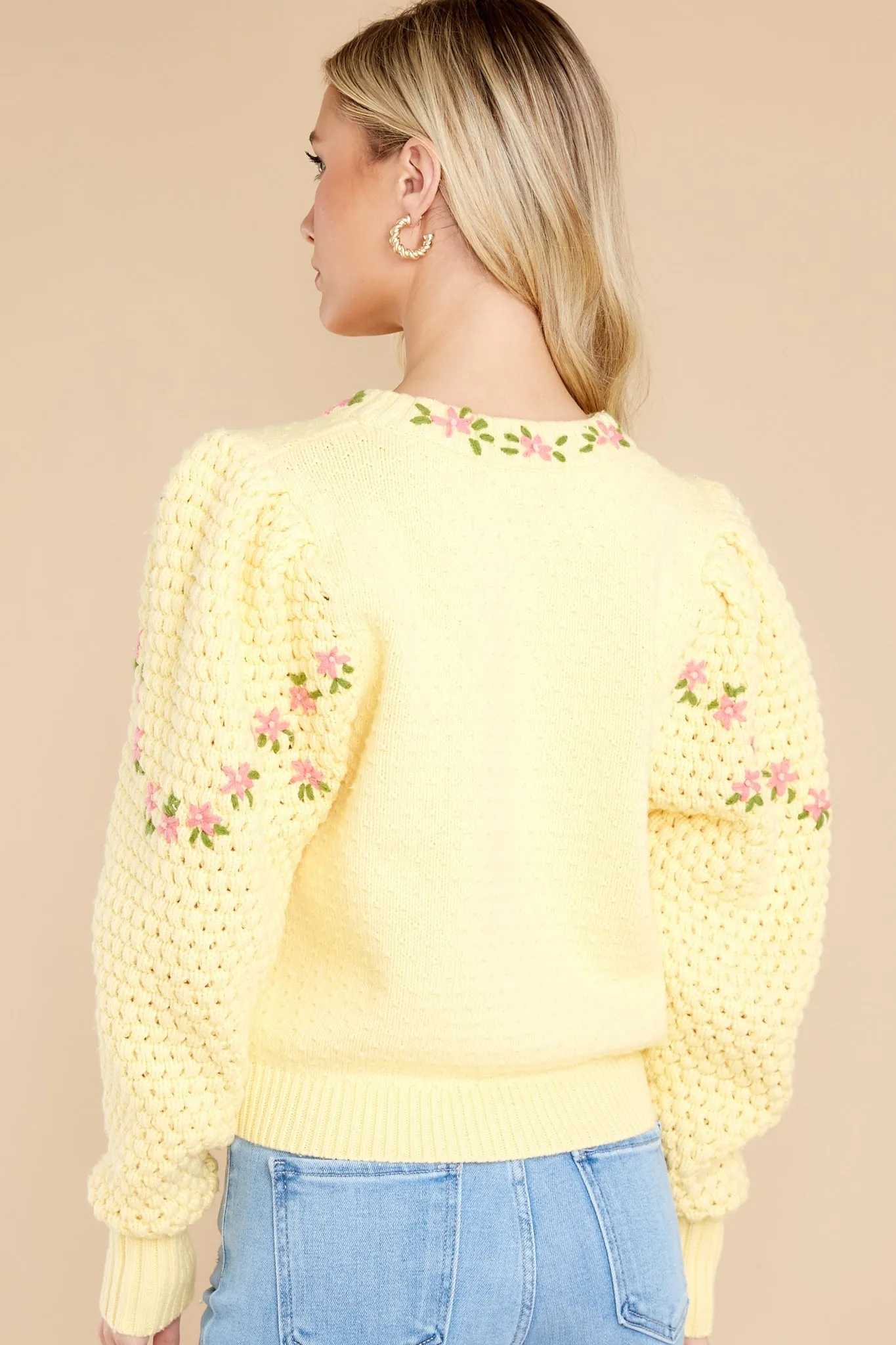 Kenzly Mellow Yellow Pullover Sweater