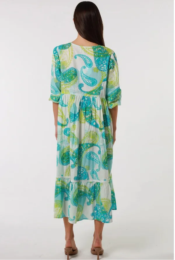 Mahale Dress - Lime