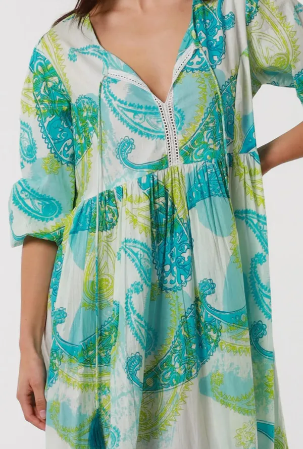 Mahale Dress - Lime