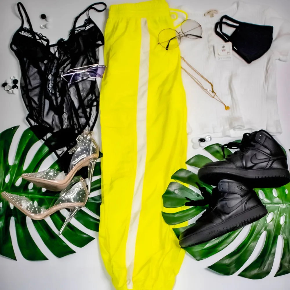 Maria Neon Reflective Joggers