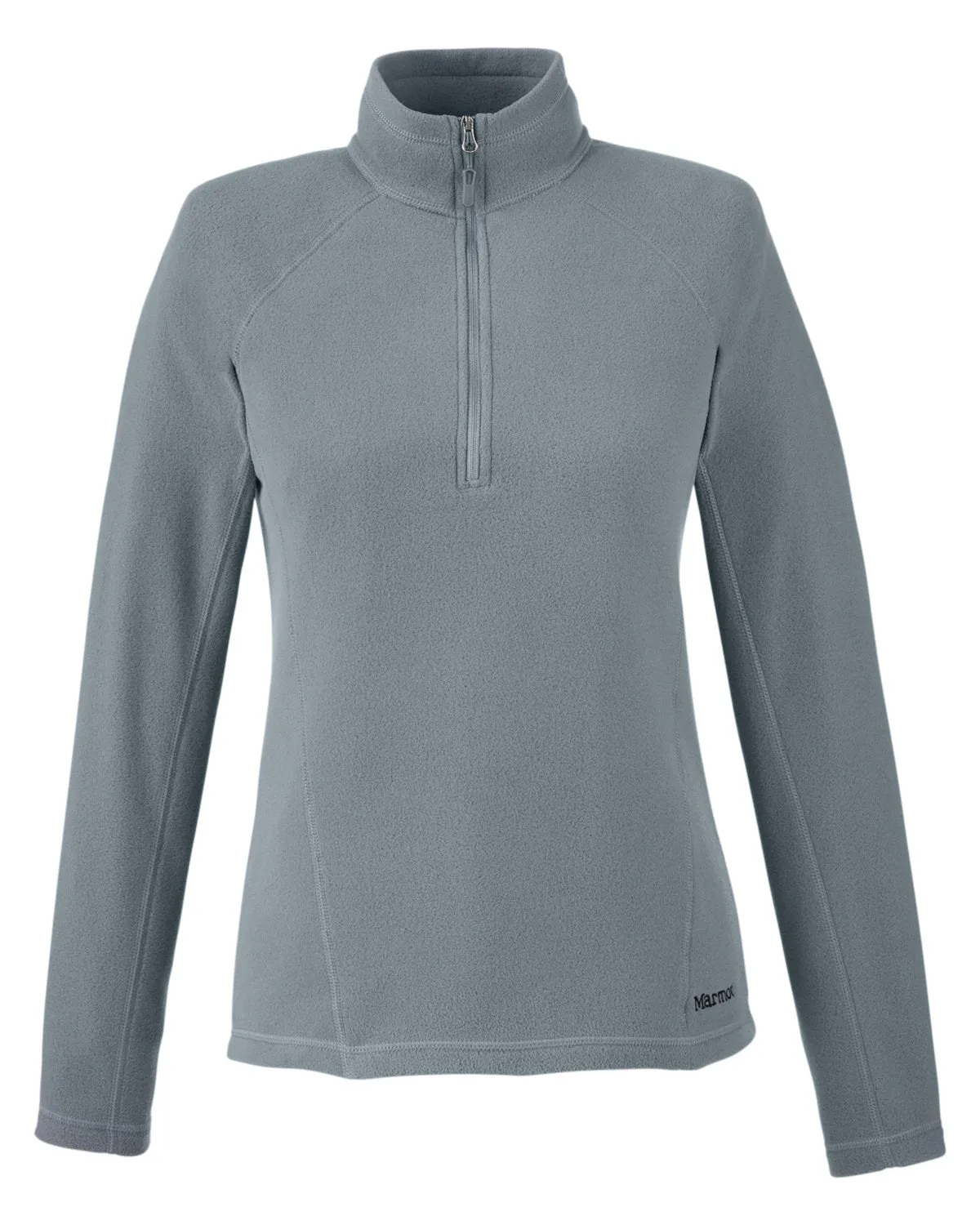 Marmot Ladies Rocklin Fleece Custom Half Zips, Steel Onyx