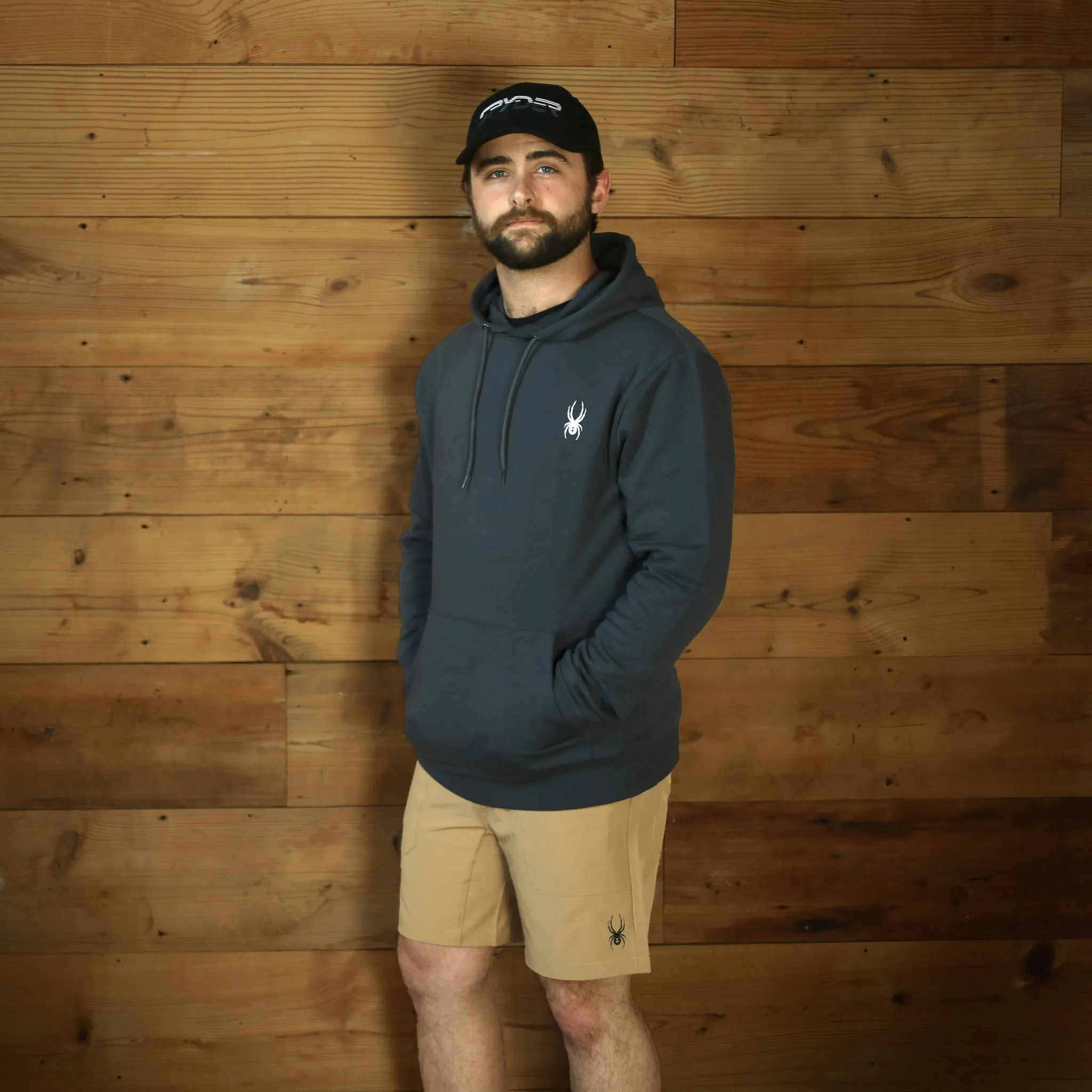 Mens Alpine Hoodie - Black