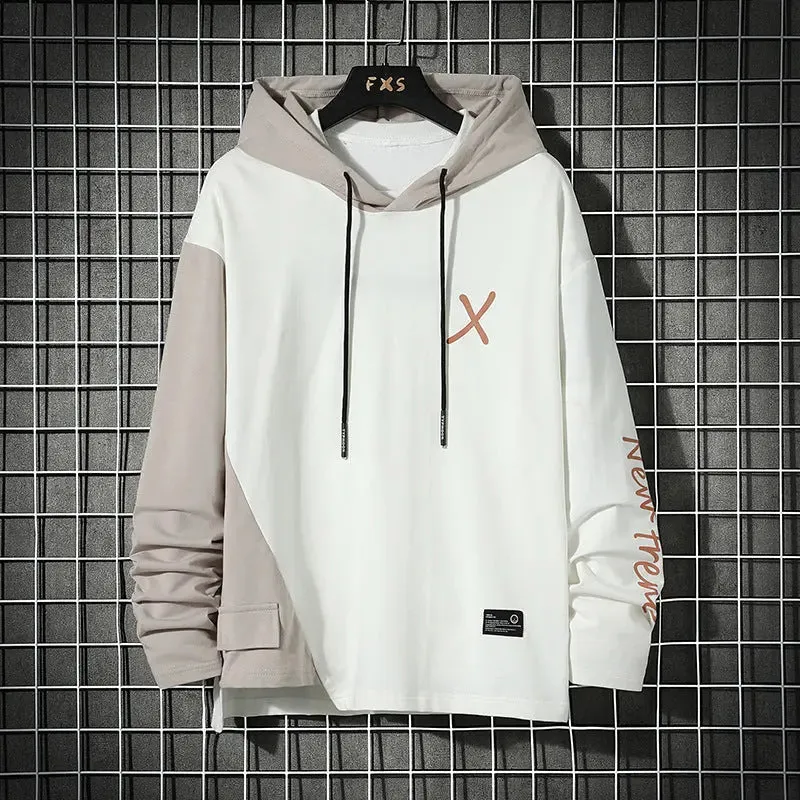 Men's Pullover Hoodie With Long Sleeves