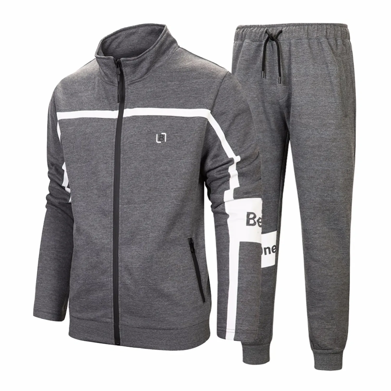 Men's Spring/Autumn Hooded Tracksuit | Sport Pants