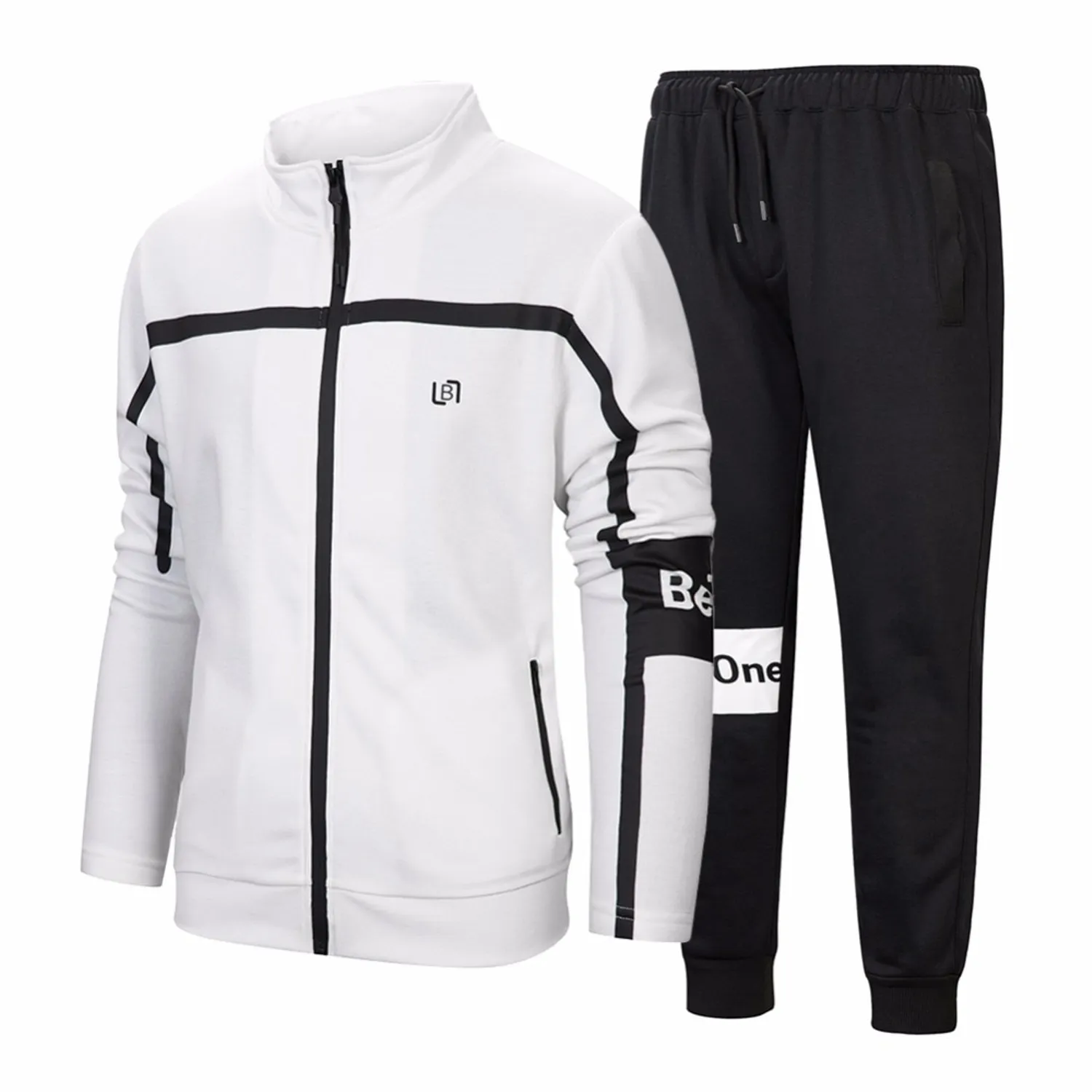 Men's Spring/Autumn Hooded Tracksuit | Sport Pants