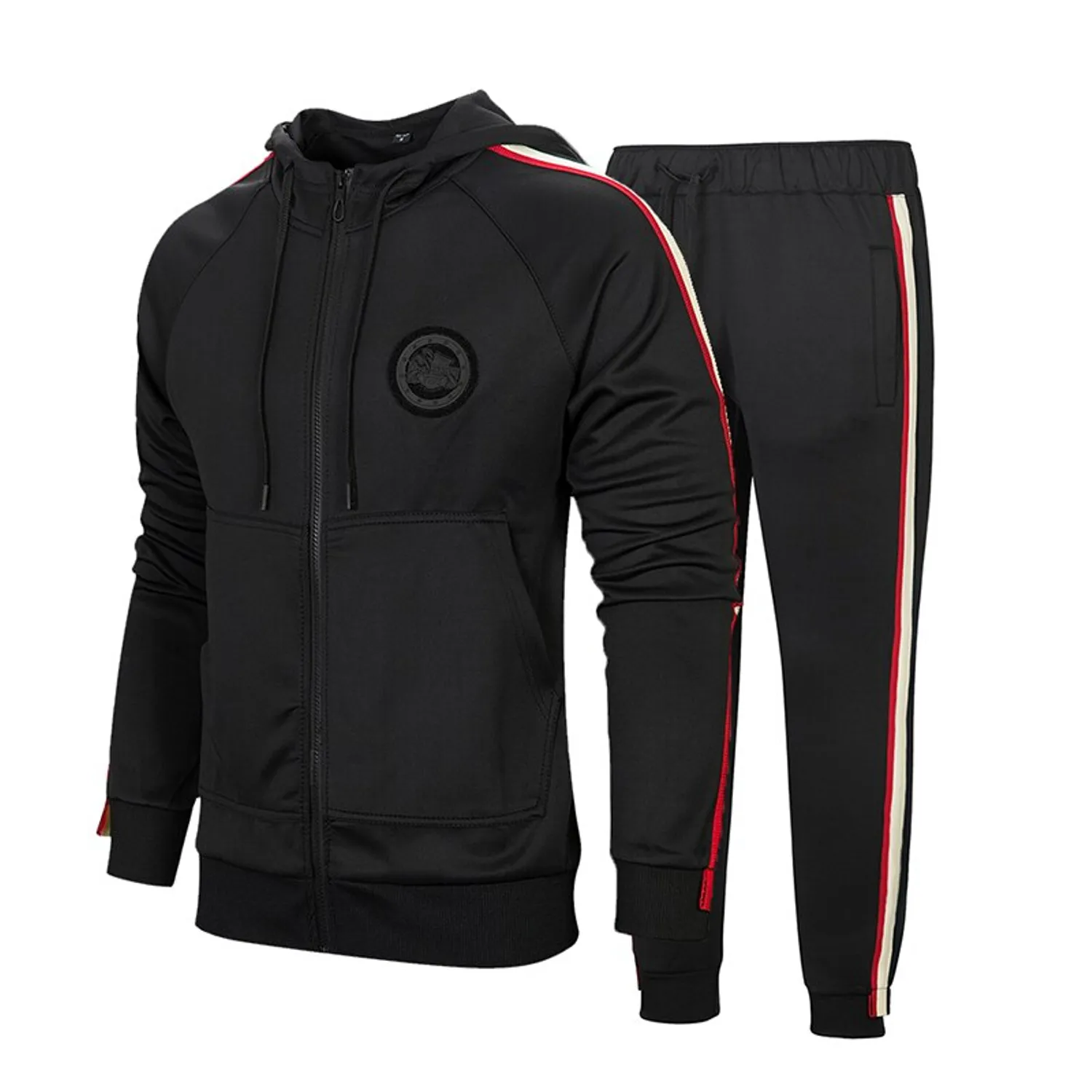 Men's Spring/Autumn Hooded Tracksuit | Sport Pants