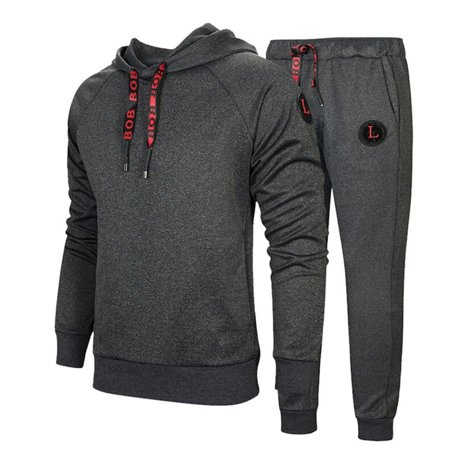 Men's Spring/Autumn Hooded Tracksuit | Sport Pants