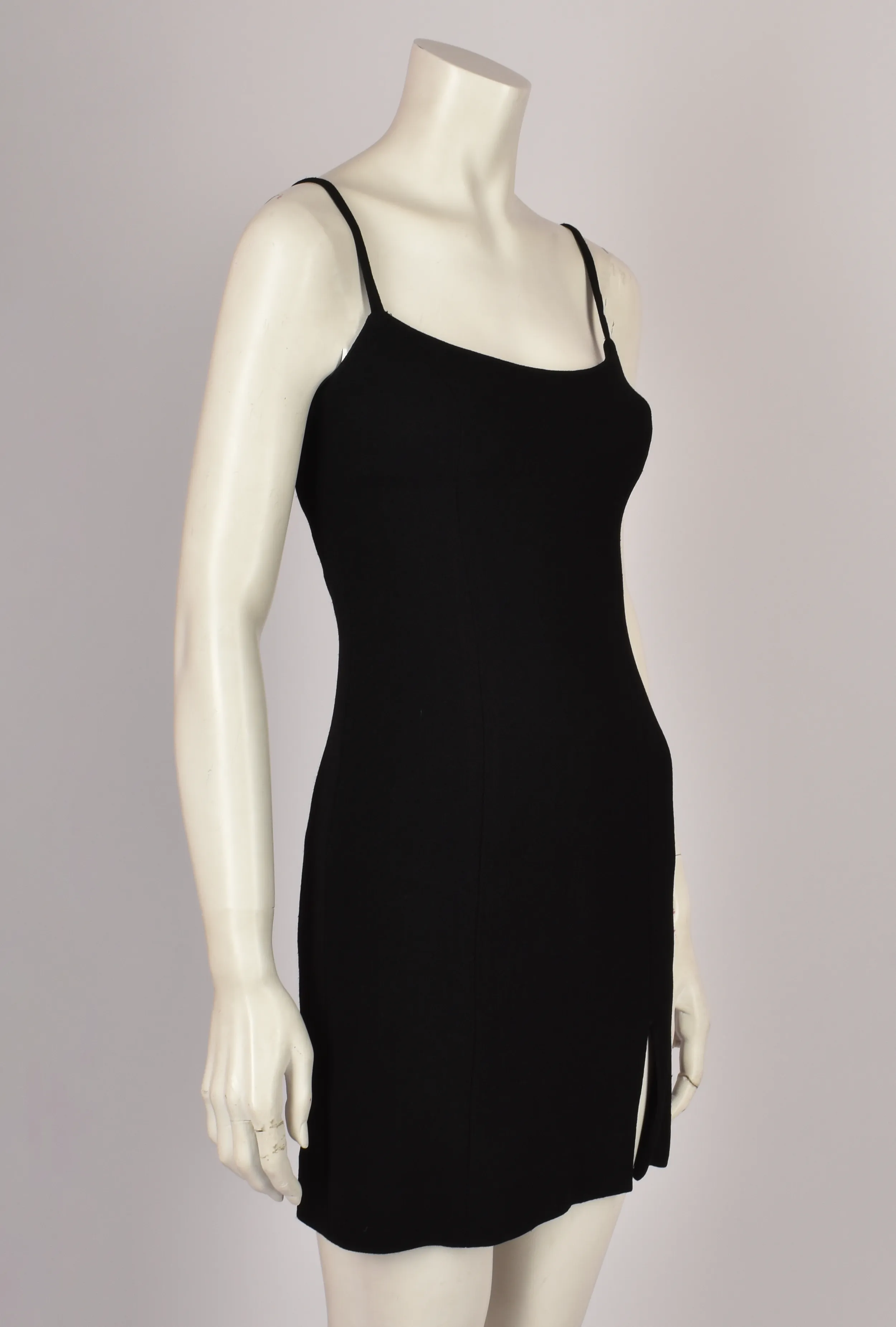 MICHAEL KORS LITTLE BLACK DRESS WITH SIDE SLIT