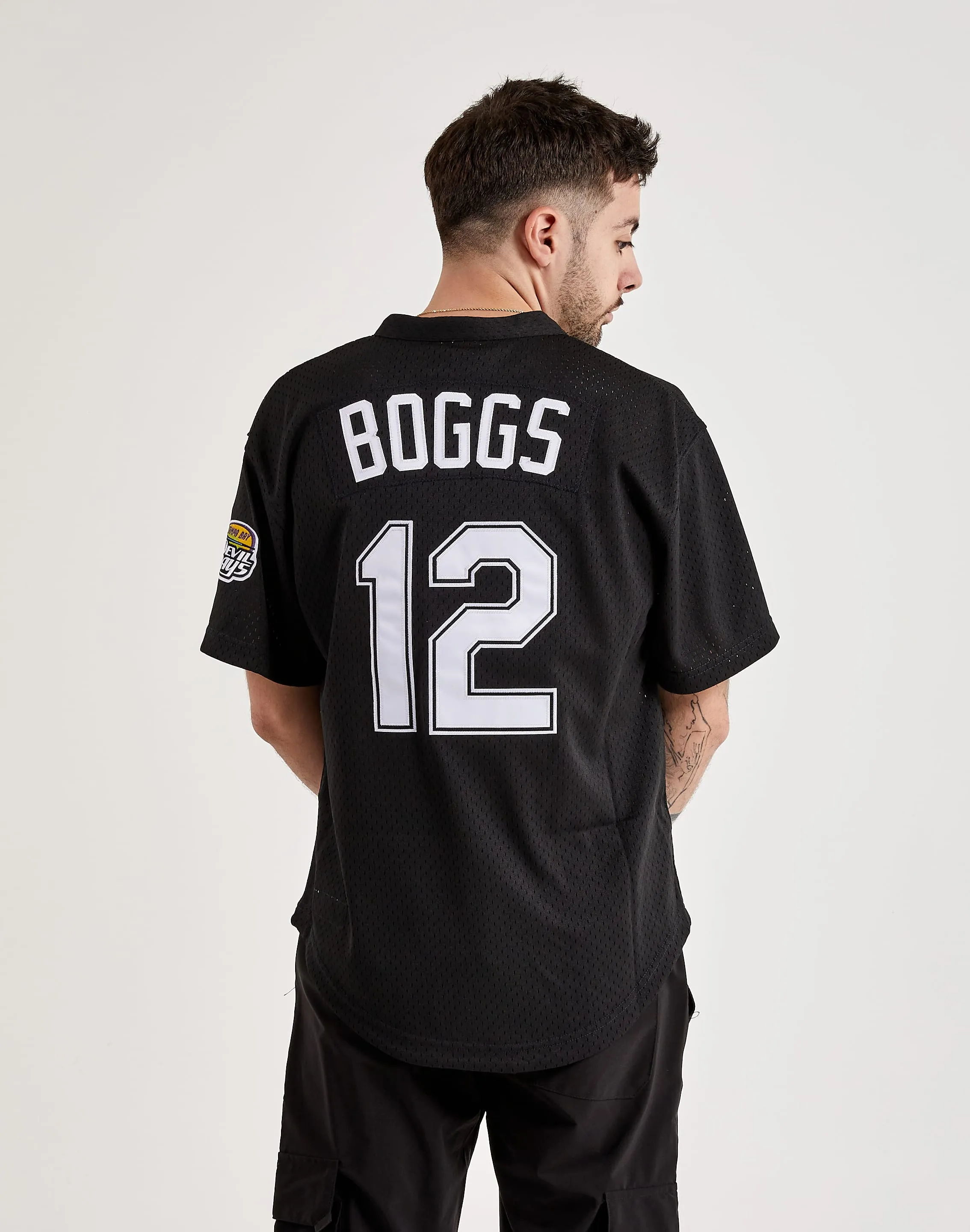 Mitchell & Ness Authentic Wade Boggs Tampa Bay Rays 1998 Pullover Jersey