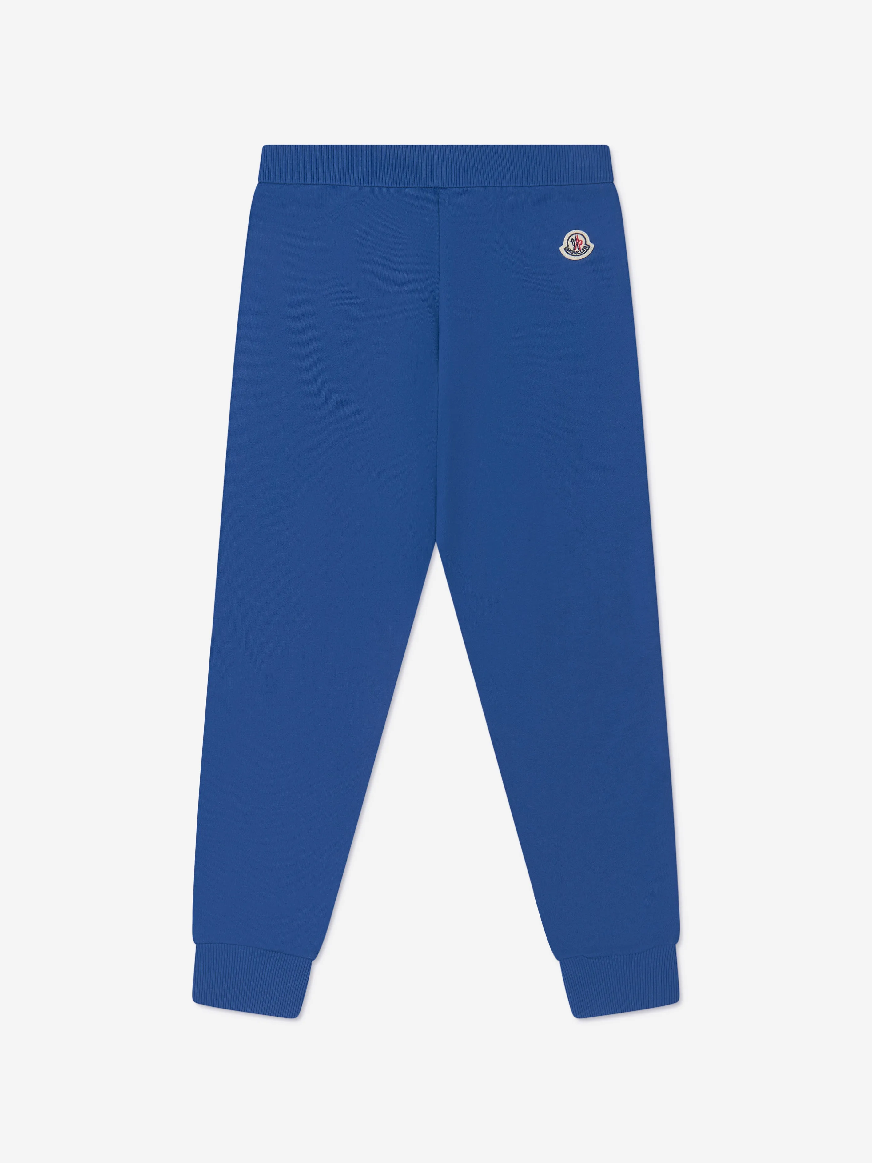 Moncler Enfant Boys Logo Joggers in Blue