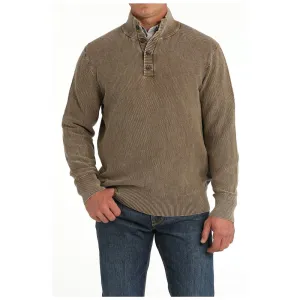 MWK1916001 Cinch Men's Long Sleeve Pullover Sweater - Brown