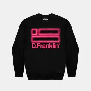 Neon Sweatshirt Black / Pink