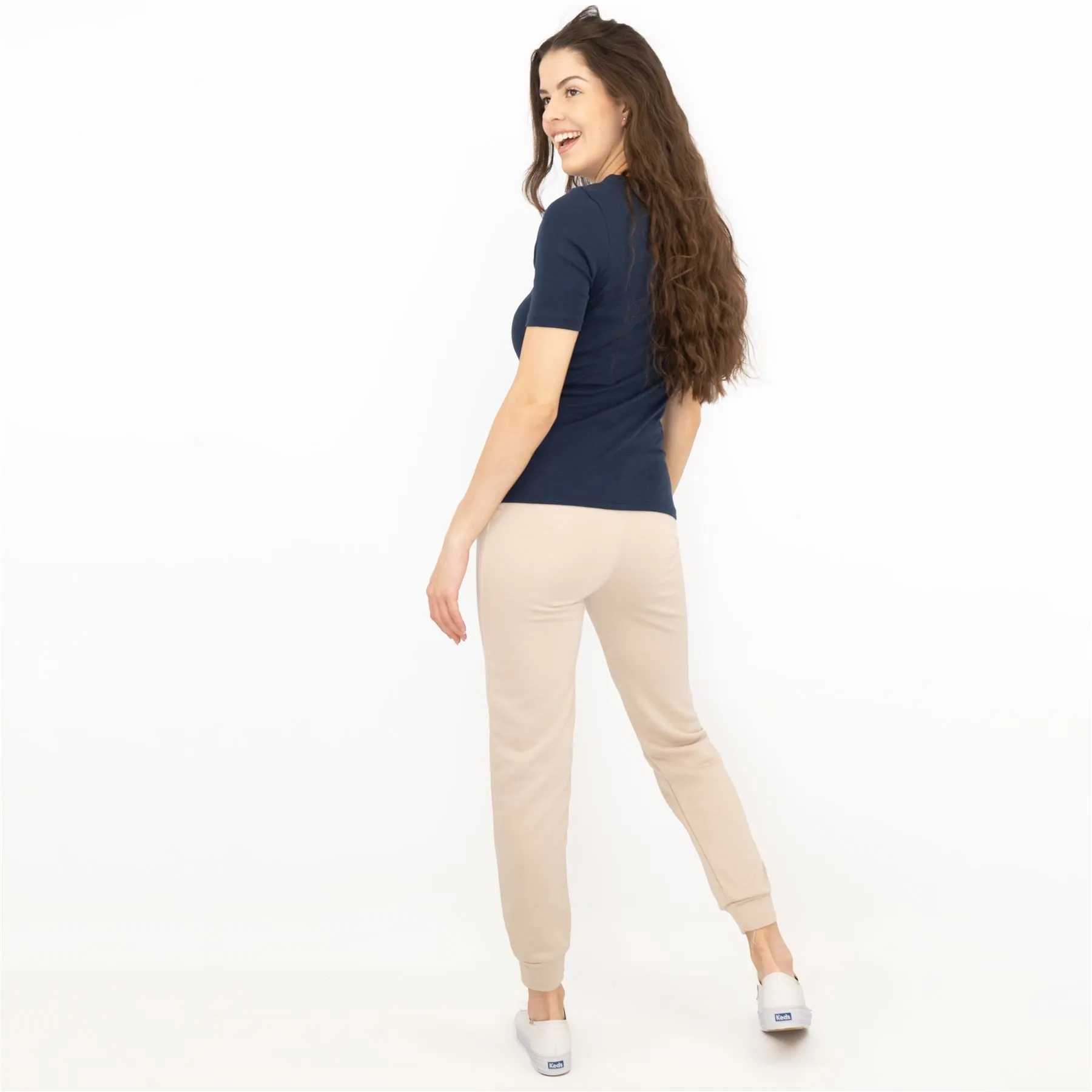 Oasis Mid Rise Slim Leg Pull-On Joggers