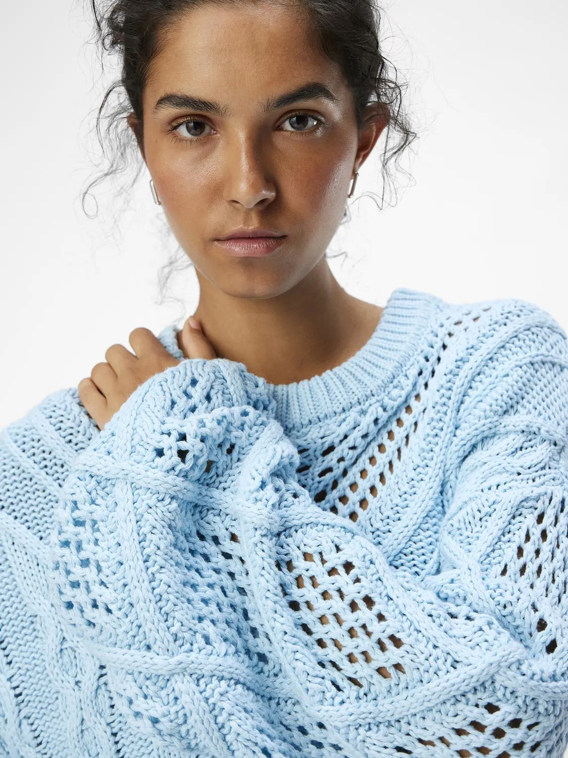 OBJDEDE Pullover - Airy Blue