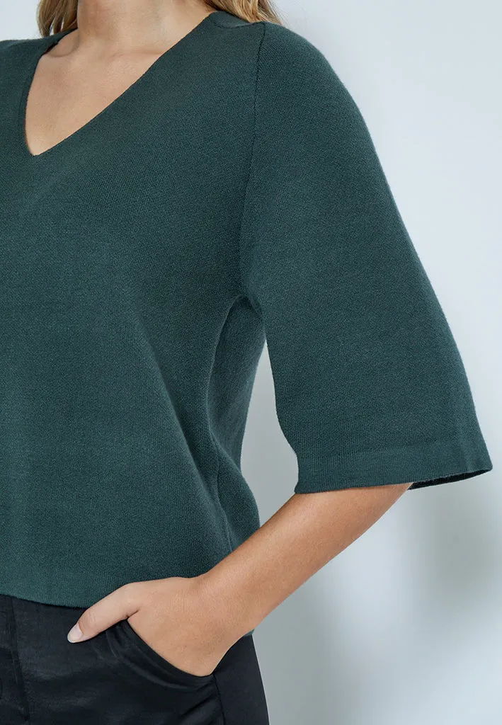 PCRosalia Knit Pullover - Jungle Green