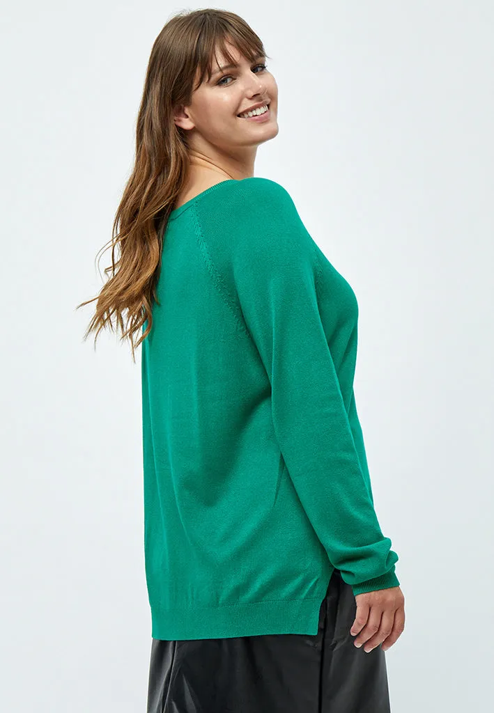 PCTana Pullover Curve - Cadmium Green