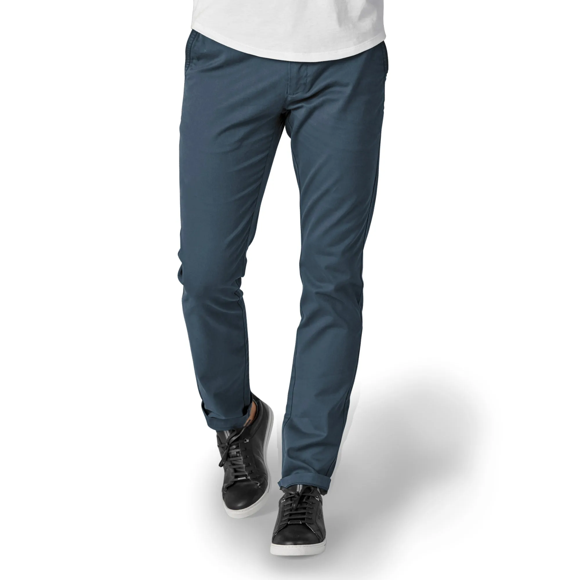 Perk Chinos in Riverside Blue