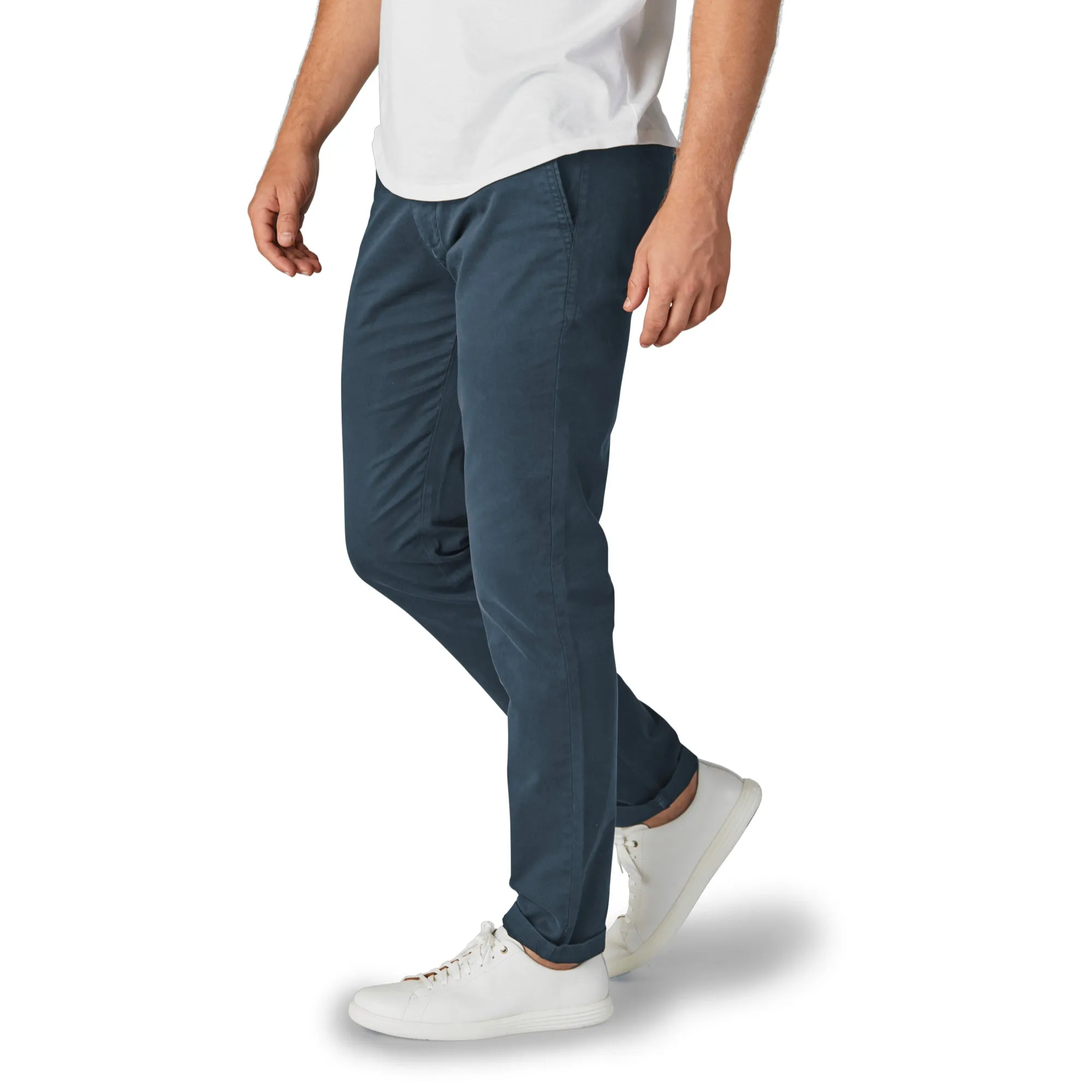 Perk Chinos in Riverside Blue