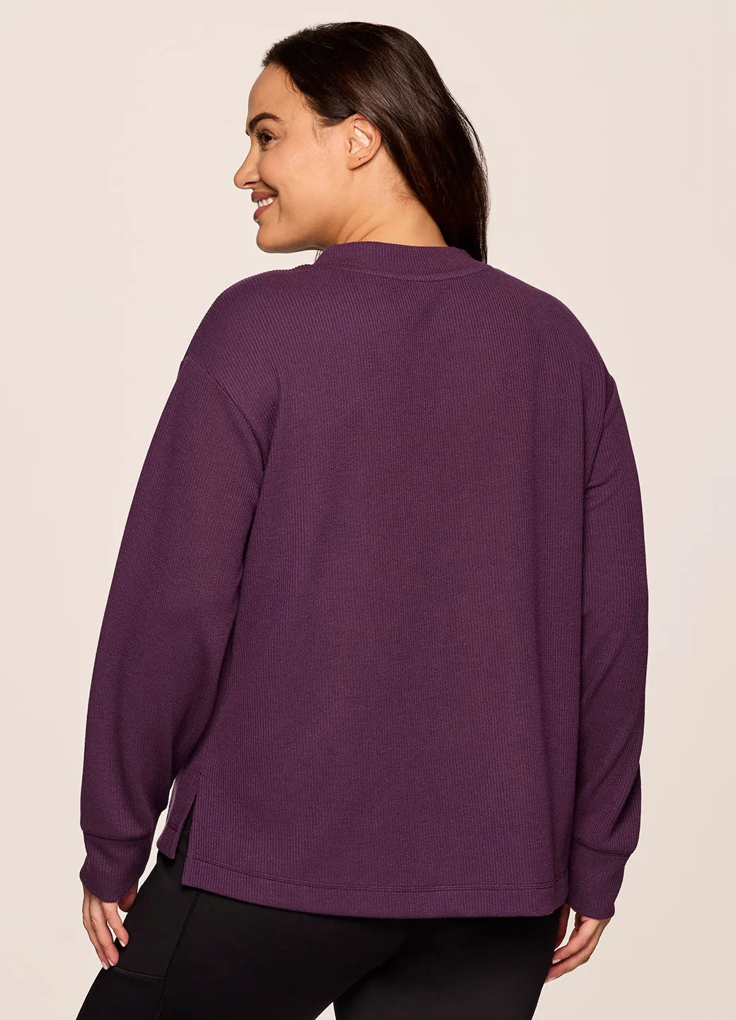 Plus Weekend Reset Pullover