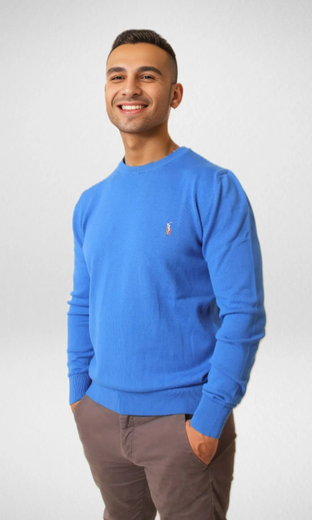 Polo Men Pullover 2023 - Blue