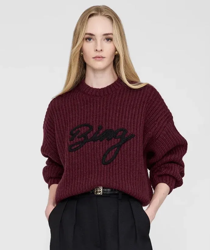 Pullover ANINE BING Sydney Crew Sweater