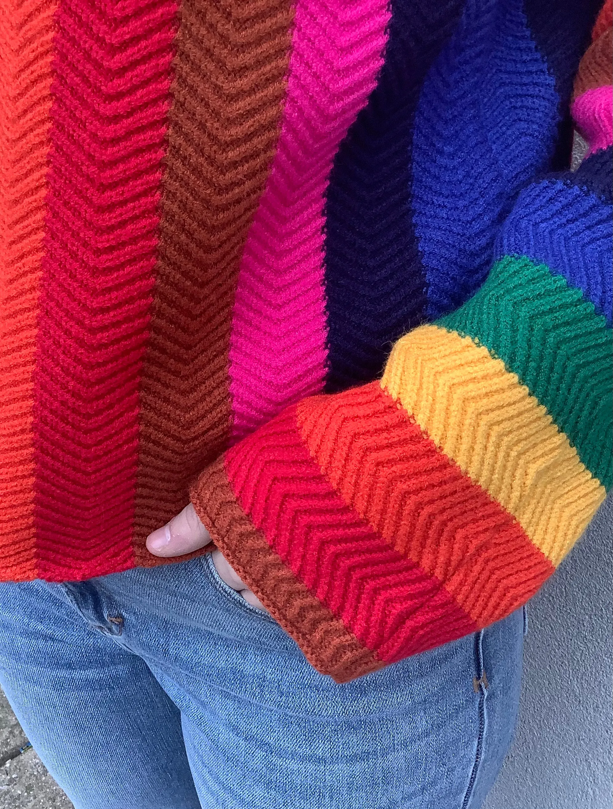 Rainbow Sweater