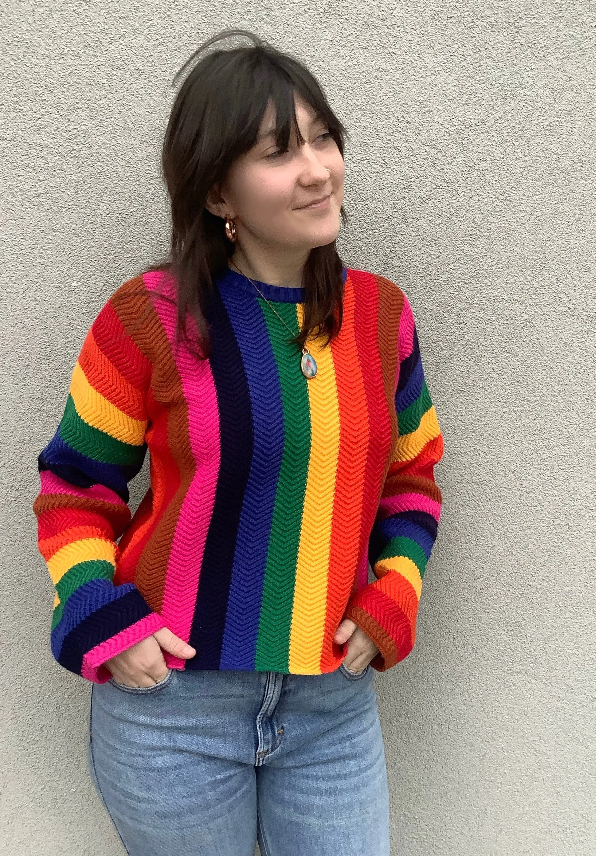 Rainbow Sweater