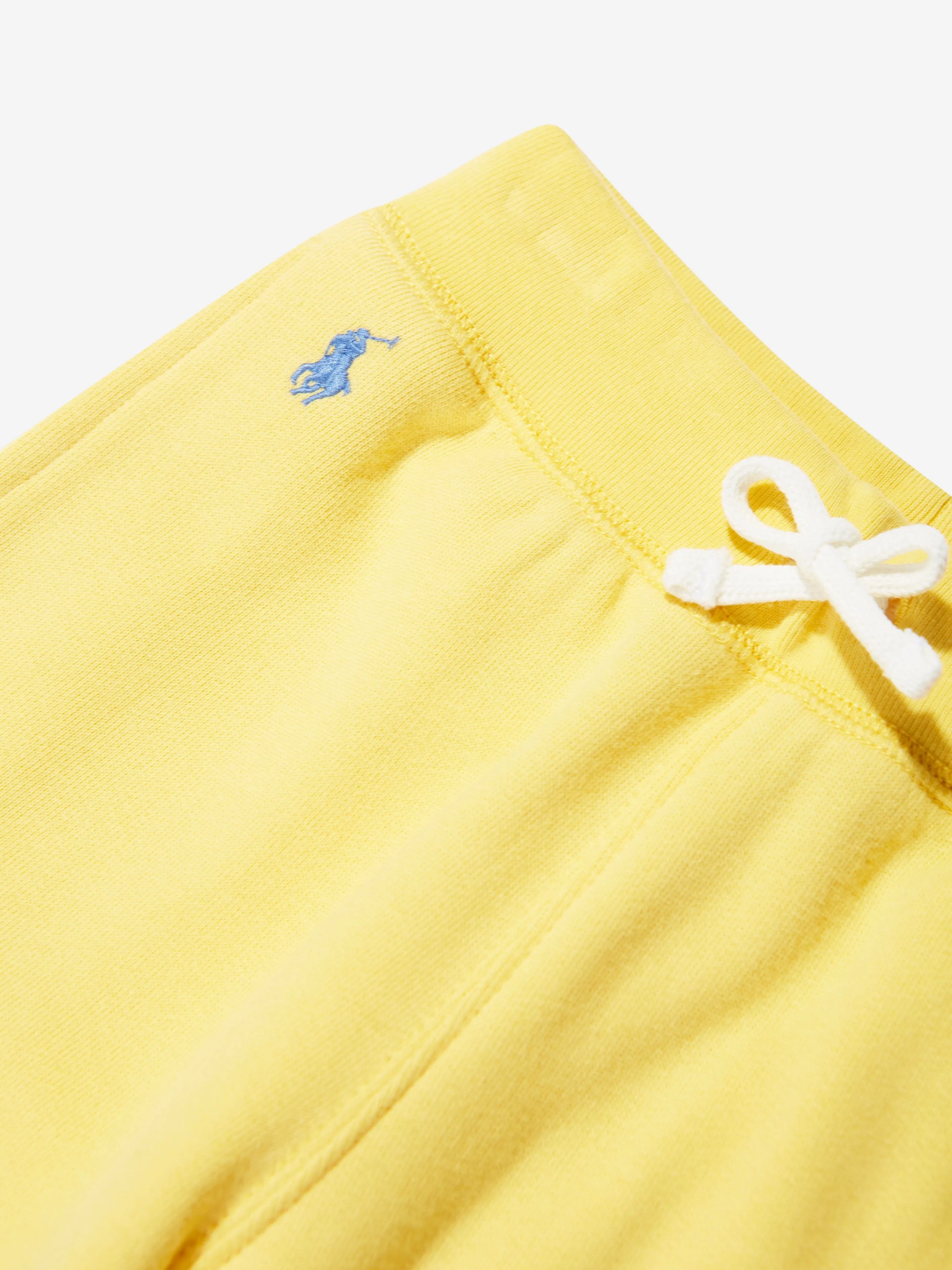 Ralph Lauren Girls Logo Joggers in Yellow