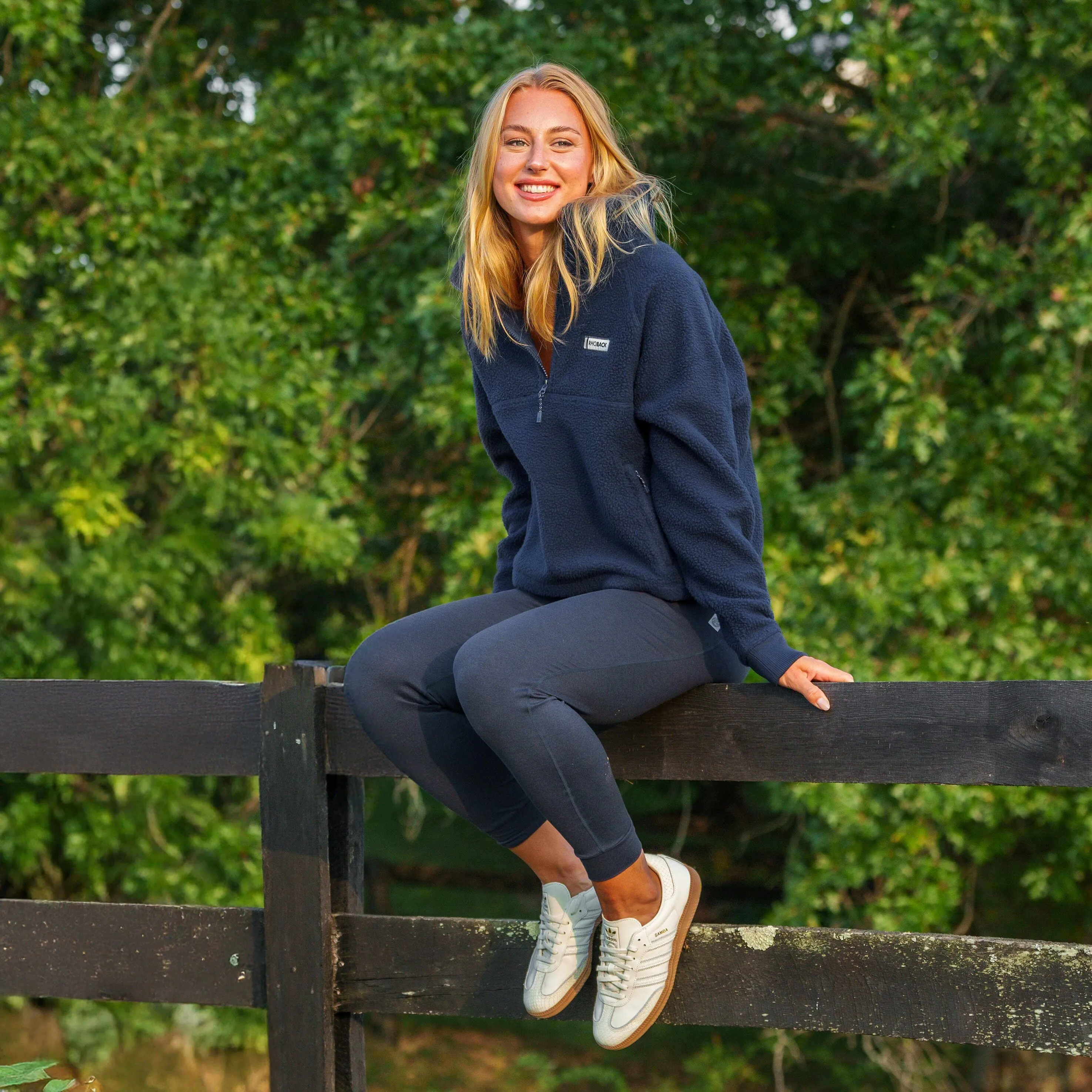 Rivanna Fleece Pullover | Solid - Fleet Navy