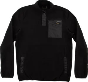 Salty Crew Men&#x27;s Edgewater Pullover Fleece Black | Buy Salty Crew Men&#x27;s Edgewater Pullover Fleece Black here | Outnorth