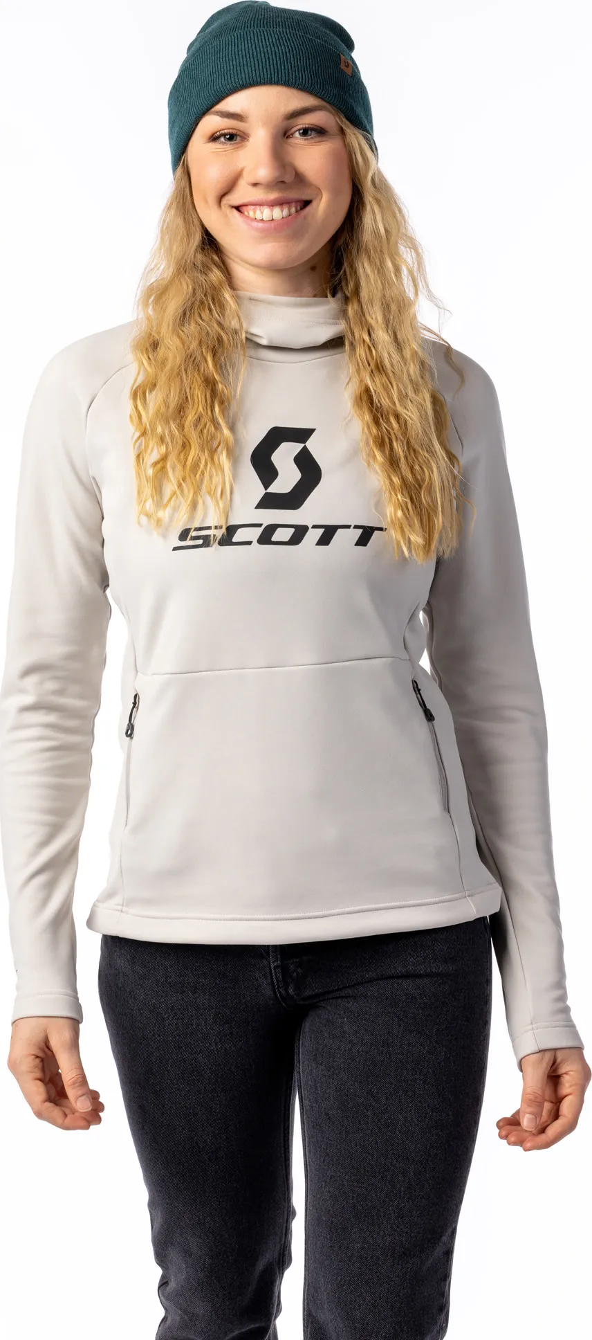 Scott Women&#x27;s Defined Mid Pullover Hoody Dust White | Buy Scott Women&#x27;s Defined Mid Pullover Hoody Dust White here | Outnorth