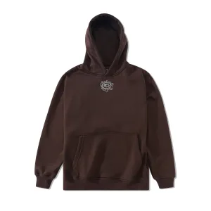 Small Embroid @sun Pullover, Brown