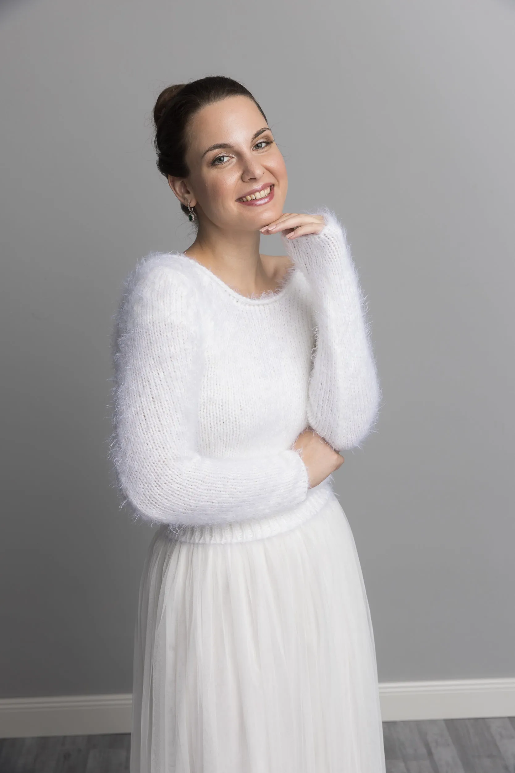 STRICK-SET Kuschelpullover zum selber stricken VICKY