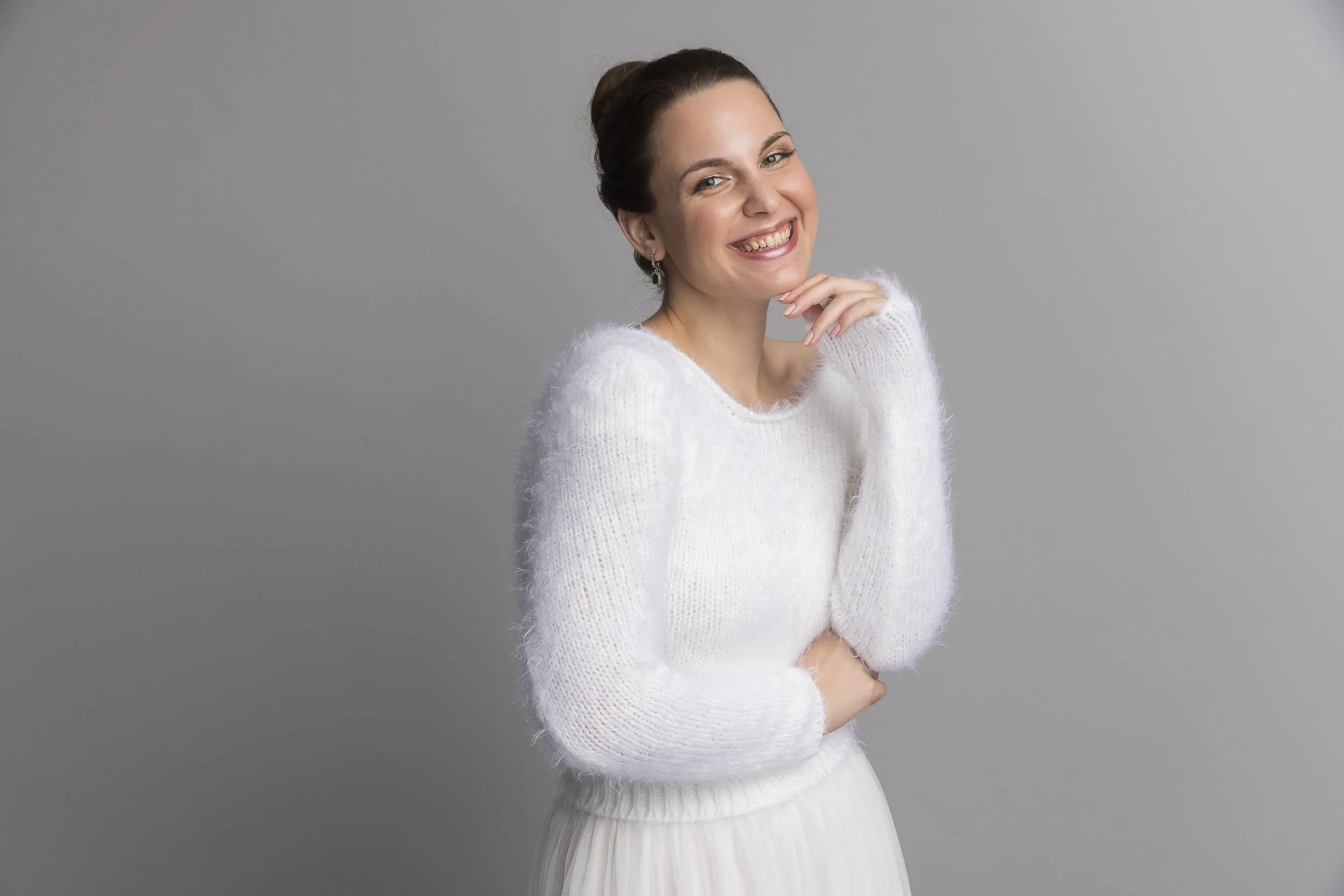 STRICK-SET Kuschelpullover zum selber stricken VICKY