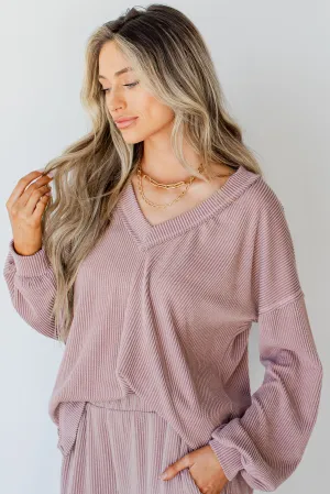 Take The Day Off Corded Pullover