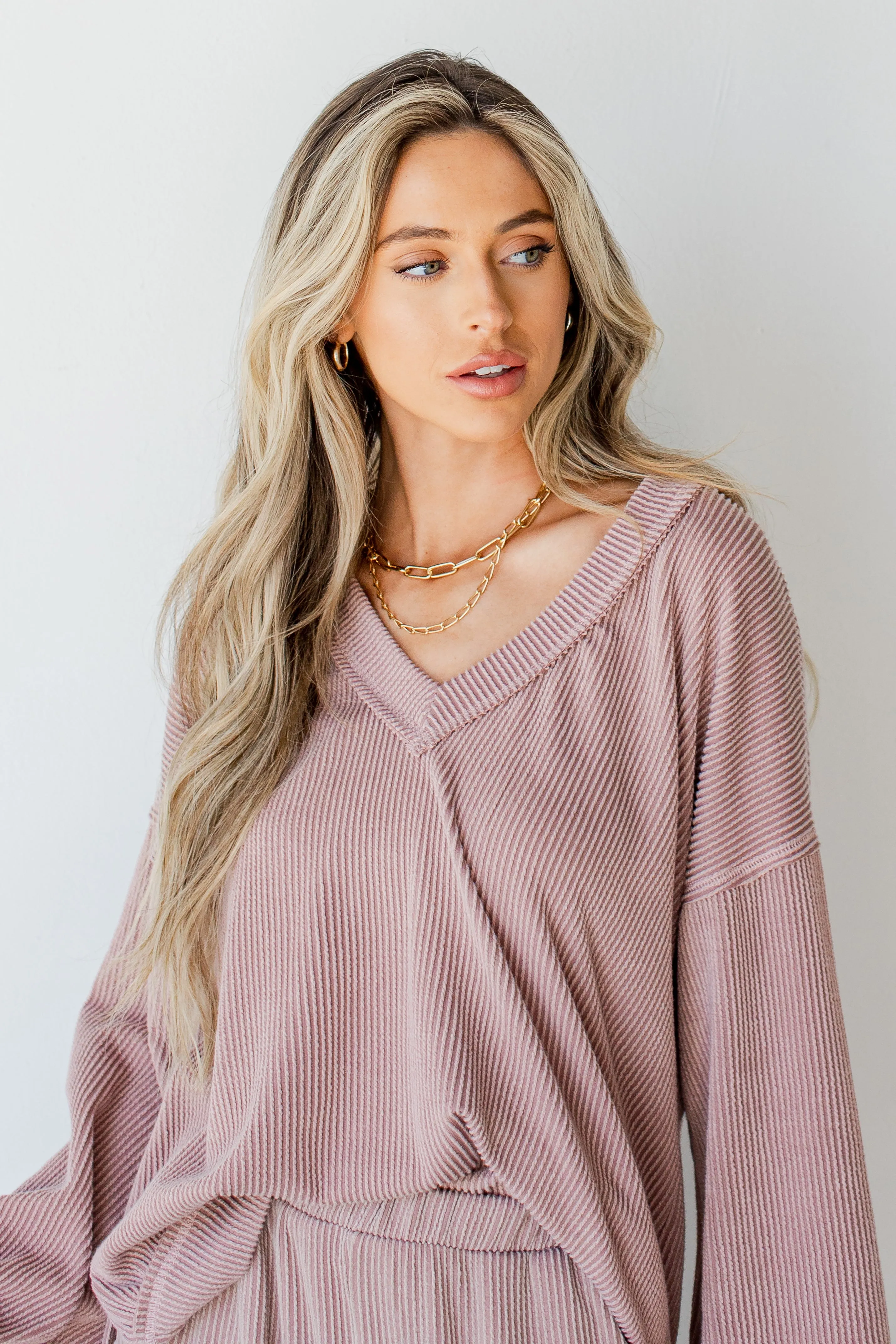 Take The Day Off Corded Pullover