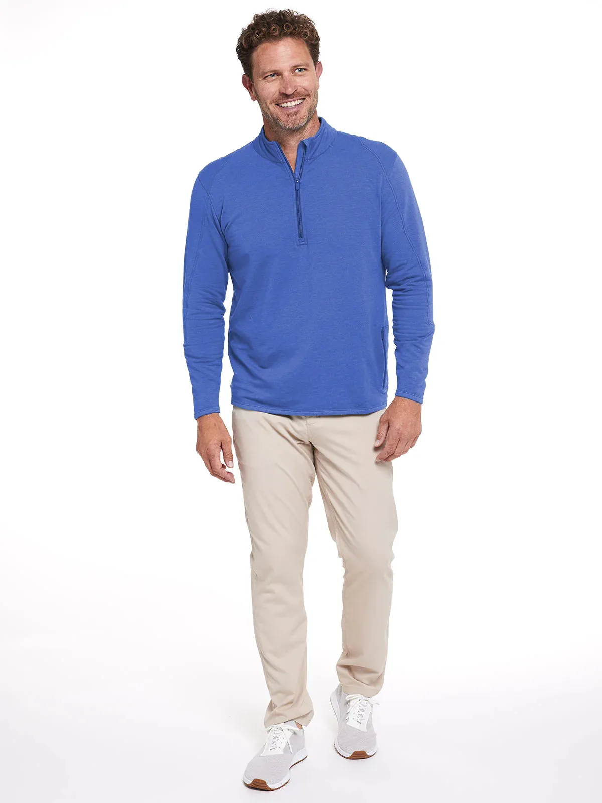 Tasc Apex Fleece 1/4 Zip in Imperial Blue