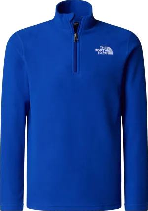 The North Face Juniors&#x27; Glacier 1/4 Zip Pullover TNF Blue | Buy The North Face Juniors&#x27; Glacier 1/4 Zip Pullover TNF Blue here | Outnorth