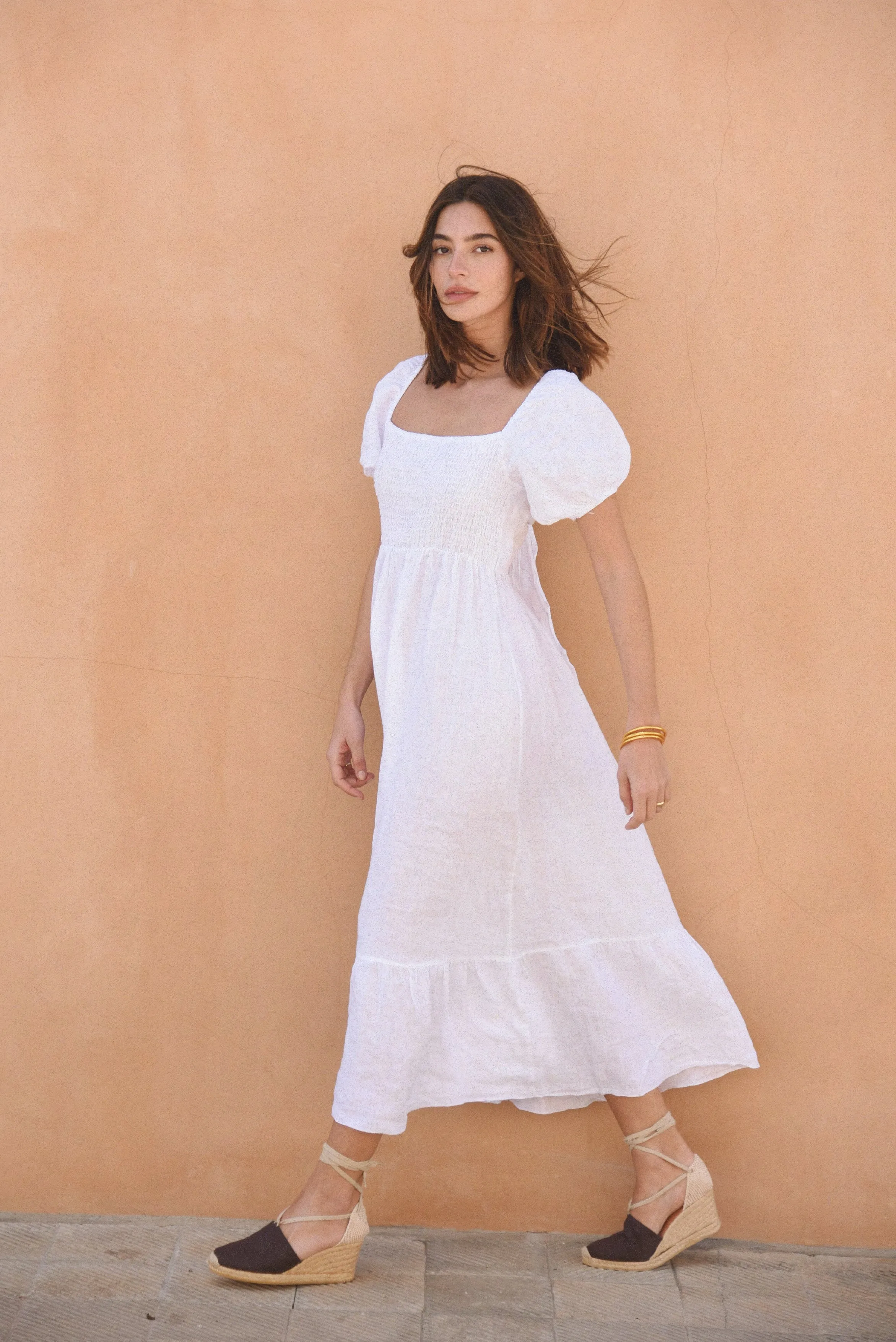 The Soller Dress // Blanco