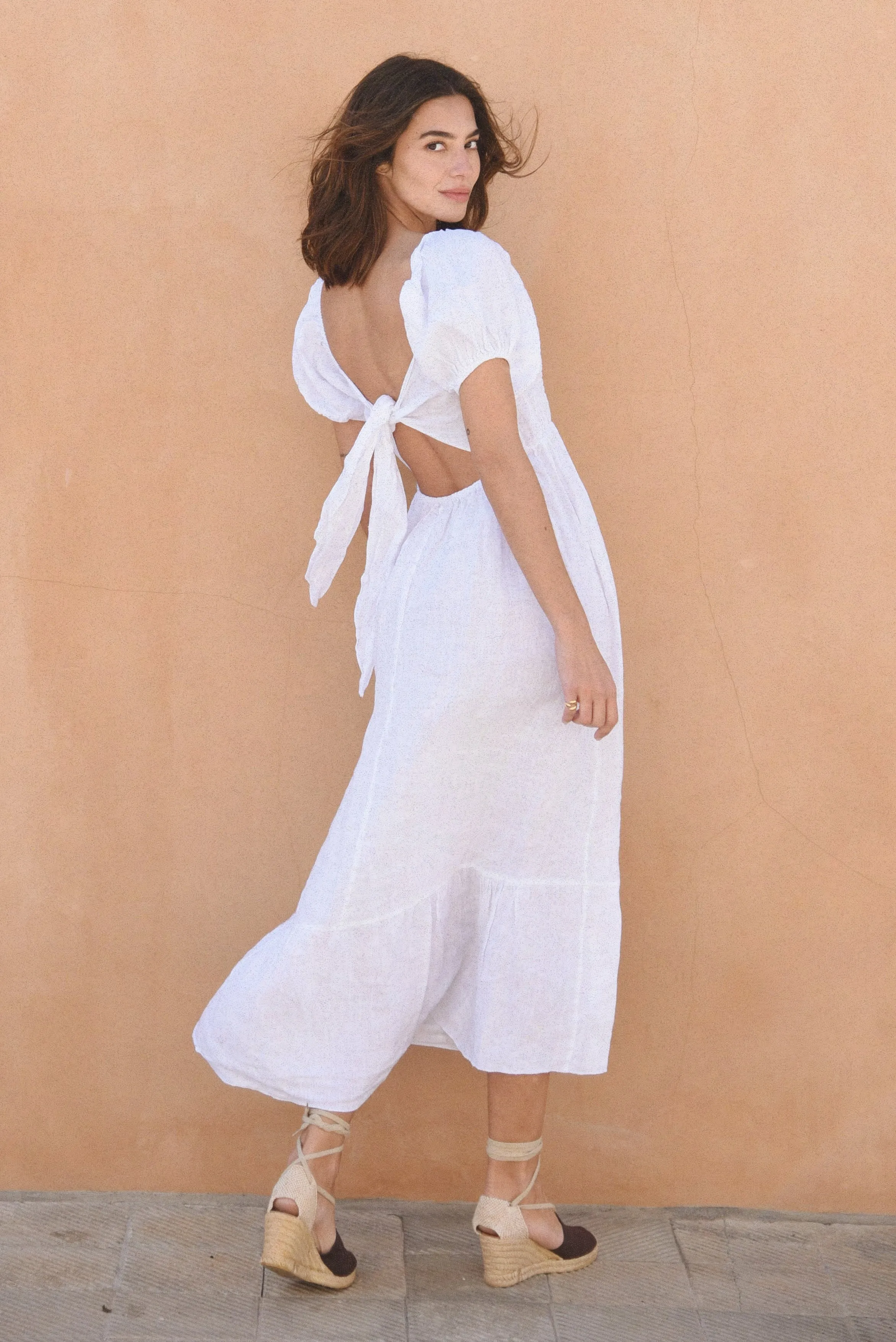 The Soller Dress // Blanco