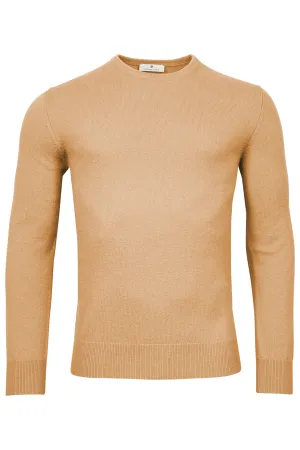 Thomas Maine 100% Cashmere Pullover - Beige