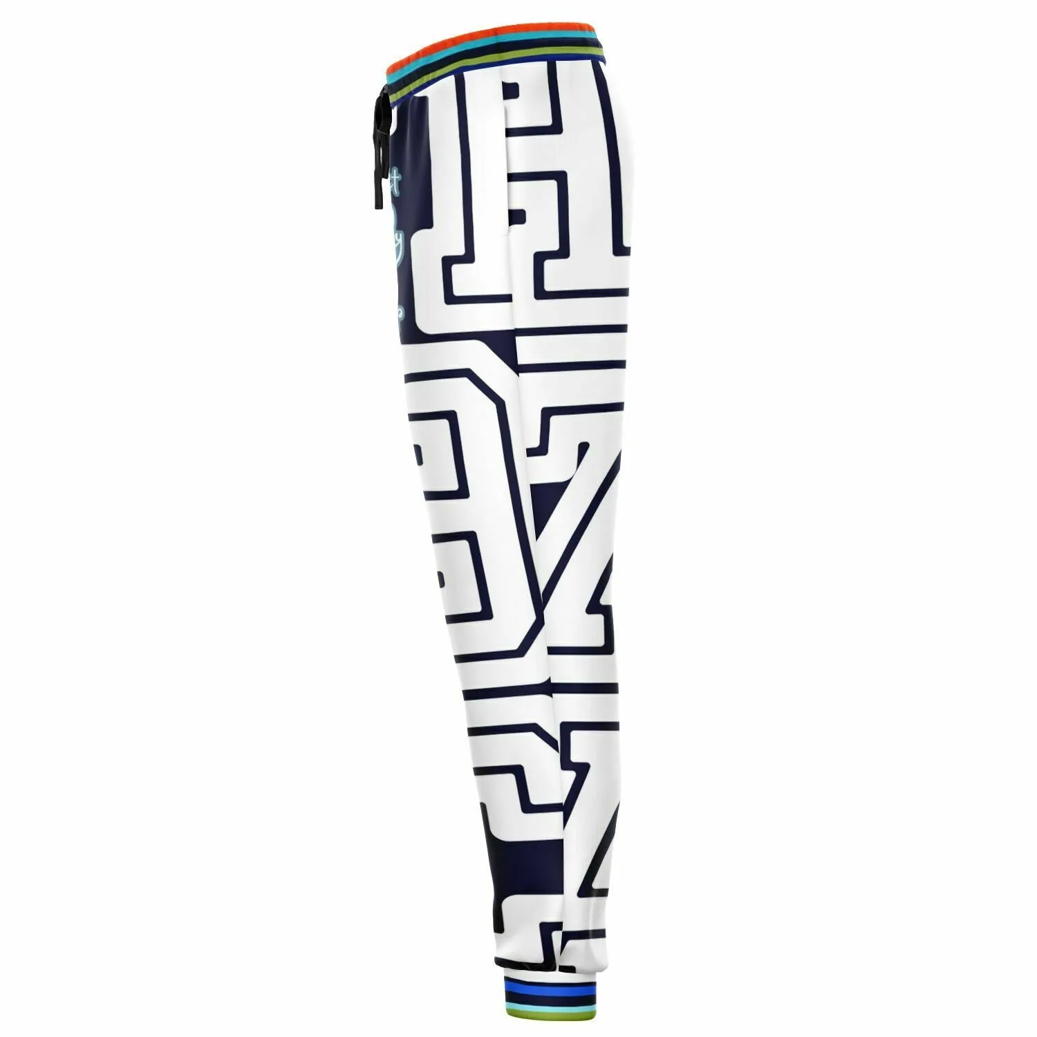 THS 1976 CA Monogram in Midnight Navy Eco-Poly Unisex Joggers