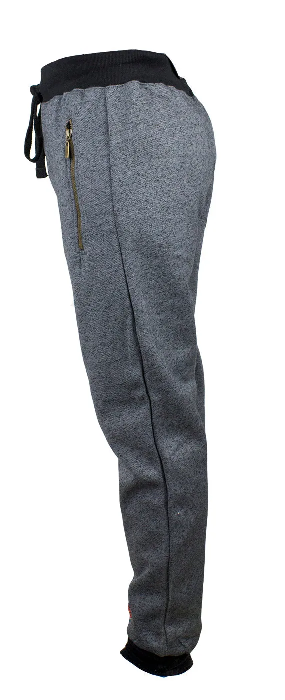 Two-Toned Grey Sweatpant joggers