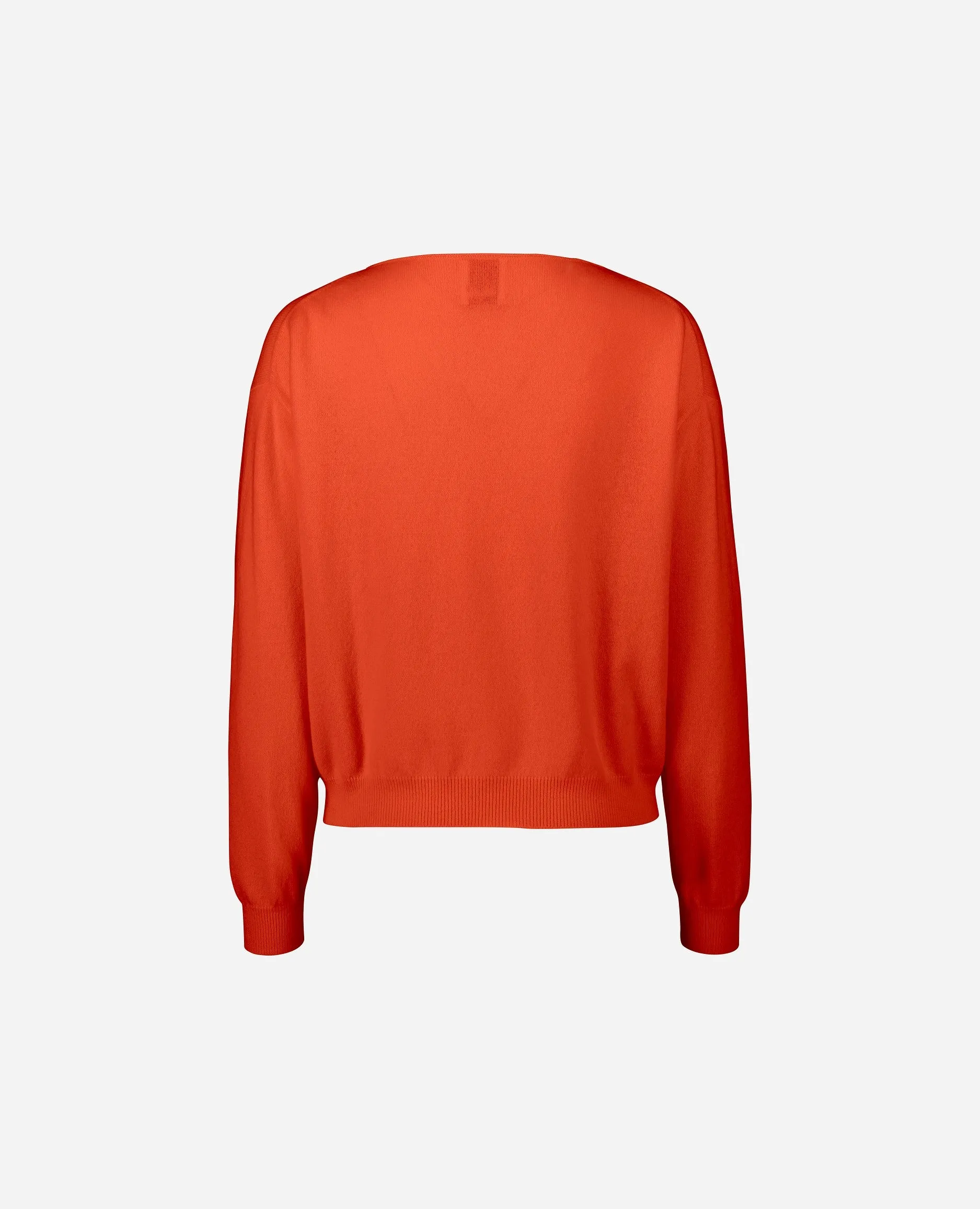 U-Boot Pullover aus Cashmere in Rot