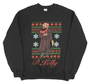 UGLY SWEATER CREWNECK BLACK - CHRISTMAS R.KELLY